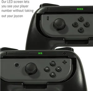 Nintendo Switch Joy Con L E D Player Indicator PNG image