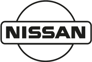 Nissan Logo Simple Design PNG image