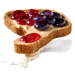 No-crust Peanut Butter And Jelly Png 72 PNG image