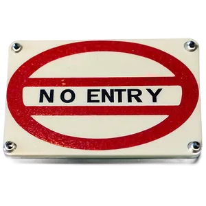 No Entry Allowed Png 65 PNG image