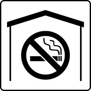 No Smoking Sign Graphic PNG image