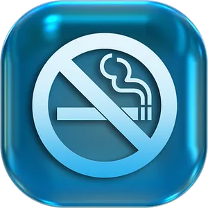 No Smoking Sign Icon PNG image