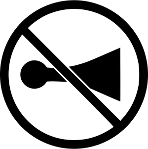 No Sound Symbol Graphic PNG image