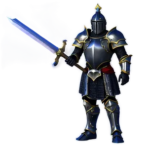 Noble Black Knight PNG 49