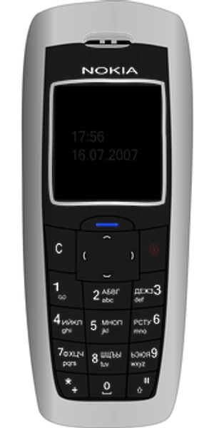 Nokia Classic Phone Display PNG image