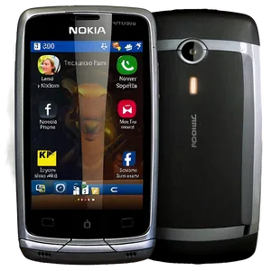 Nokia Phone With Big Screen Png Ecw37 PNG image