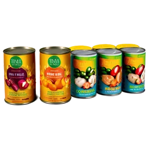 Non-gmo Canned Foods Png 06132024 PNG image