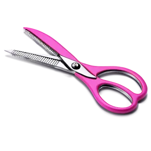 Non-slip Handle Hair Scissors Png 06262024 PNG image