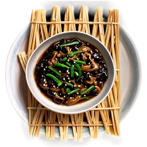 Noodles With Black Bean Sauce Png 65 PNG image