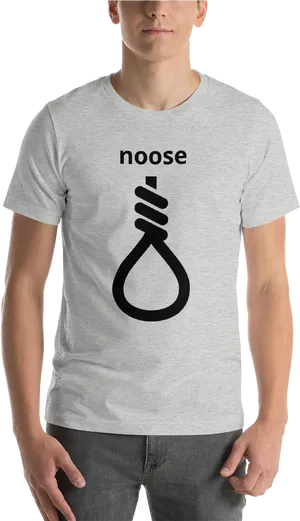 Noose Graphic Tshirt Design PNG image