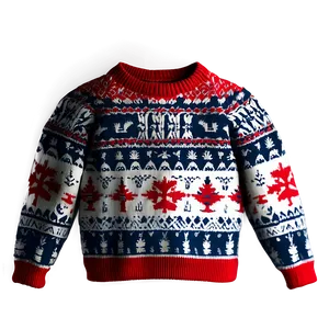 Nordic Sweater Pattern Png Wiu38 PNG image