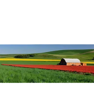 North Dakota Farming Landscape Png 06252024 PNG image