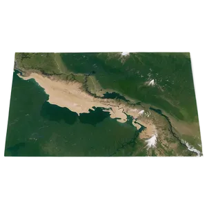 North Korea Satellite Image PNG 06242024 PNG