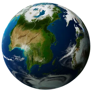 North Korea Satellite Image PNG 9 PNG
