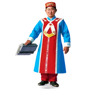 North Korean National Costume PNG 68