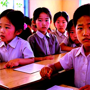 North Korean School Classroom Png Ste PNG image