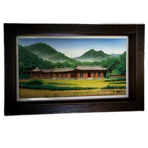 North Korean Traditional House Png Eat32 PNG image