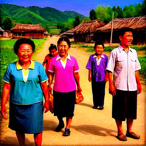 North Korean Village Life Png 86 PNG image