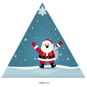 North Pole Christmas Countdown Calendar PNG Cir78 PNG
