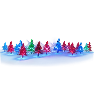 North Pole Festive Lights PNG Shb