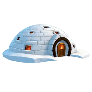 North Pole Igloo Settlement Png 23 PNG image