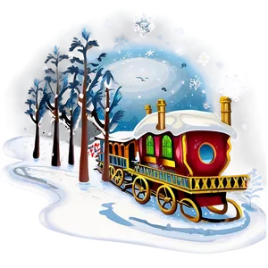 North Pole Winter Wonderland PNG 06122024
