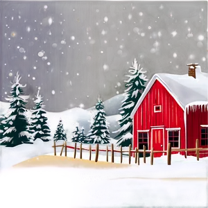 North Pole Winter Wonderland PNG Mft