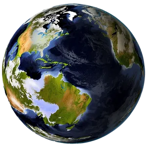 Northern Hemisphere Globe Png Tsq PNG image