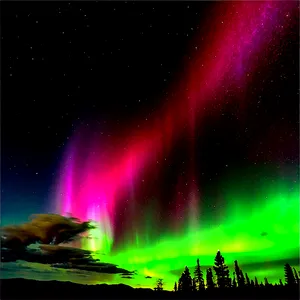 Northern Idaho Aurora PNG 77