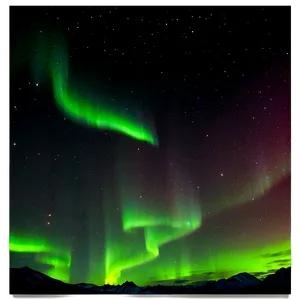 Northern Lights Sky Png 05032024 PNG image