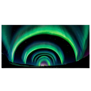 Northern Lights Spectacle Photo PNG 29