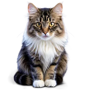 Norwegian Forest Cat PNG Pya PNG