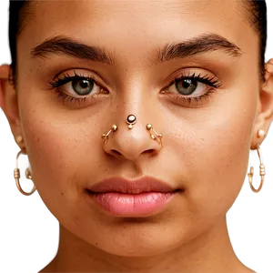 Nose Piercing Styles Png Iix PNG image