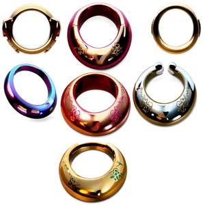 Nose Ring Design Png Jna PNG image