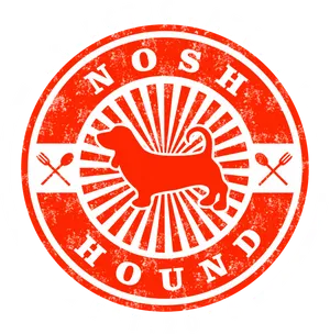Nosh Hound Restaurant Logo PNG