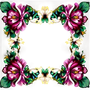 Nostalgic Floral Tapestry PNG 27 PNG