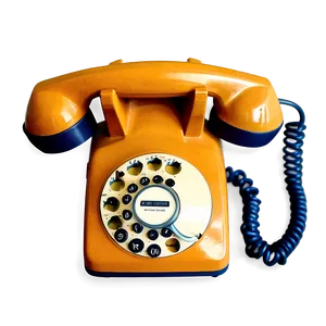 Nostalgic Landline Phone Png 06212024 PNG image