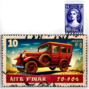 Nostalgic Postage Stamp PNG 85 PNG
