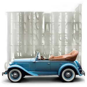 Nostalgic Vintage Car Ride PNG Dfg PNG
