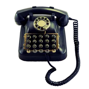 Nostalgic Vintage Phone PNG 49 PNG
