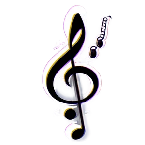 Notas Musicales Silhouette Png 30 PNG image