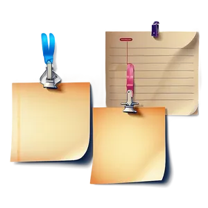 Note Paper Background PNG 06262024