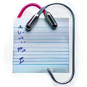 Note Paper Clip PNG Ddv28 PNG