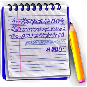 Note Paper For Writing PNG Pbw69 PNG