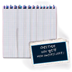 Note Paper Message PNG 06262024 PNG