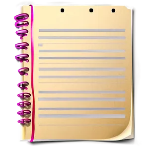 Note Paper Outline Png Sdp PNG image