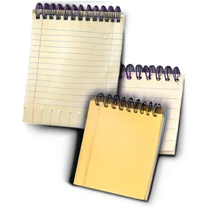 Note Paper Pad PNG 06262024