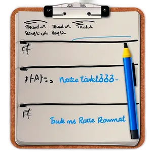 Note-taking Whiteboard PNG 05252024 PNG
