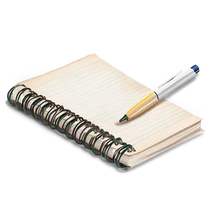 Notebook Paper For Writing Png Wea37 PNG image