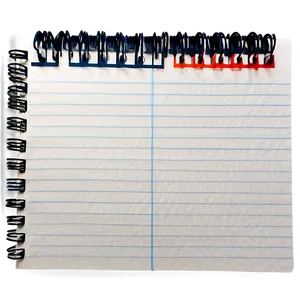 Notebook Paper With Border Png Aab PNG image